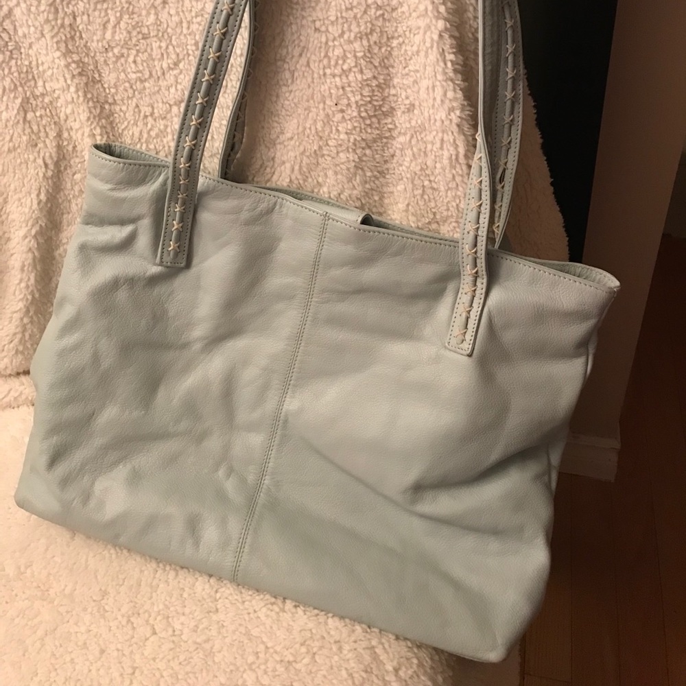 Ladies Light Blue Tote